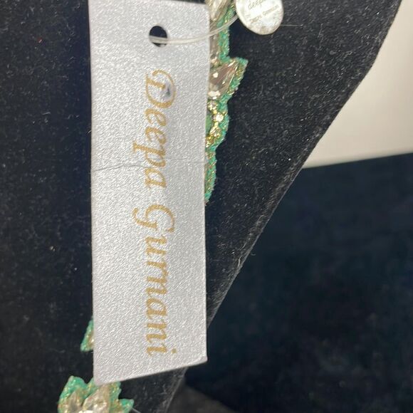 Deepa Gurmani Crystal Turquoise Headband - Picture 4 of 5